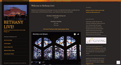 Desktop Screenshot of bethanylive.org